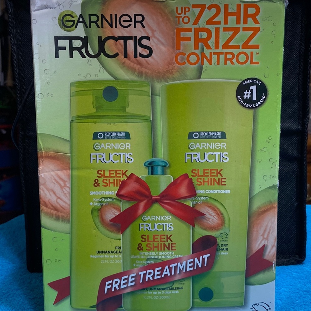 Garnier Fructis Sleek & Shine trio set